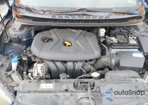 2013 Hyundai Elantra Limited from USA, damaged, VIN KMHDH4AE3DU688713